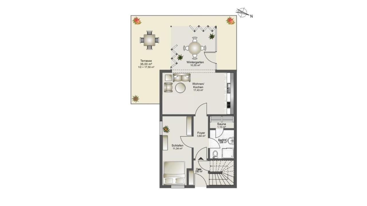 Ferienhaus Rotdorn Wiek auf Ruegen Ngoại thất bức ảnh
